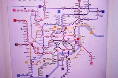 重庆地铁环线线路图（轨道环线站点图）